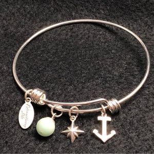 Extraordinary Life Silver Boating | Nautical Charm Bracelet